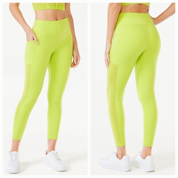 🔸️NWT Sofia Lime Punch High Waist Corset Pants Medium - Picture 2 of 15